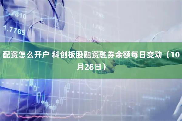 配资怎么开户 科创板股融资融券余额每日变动（10月28日）